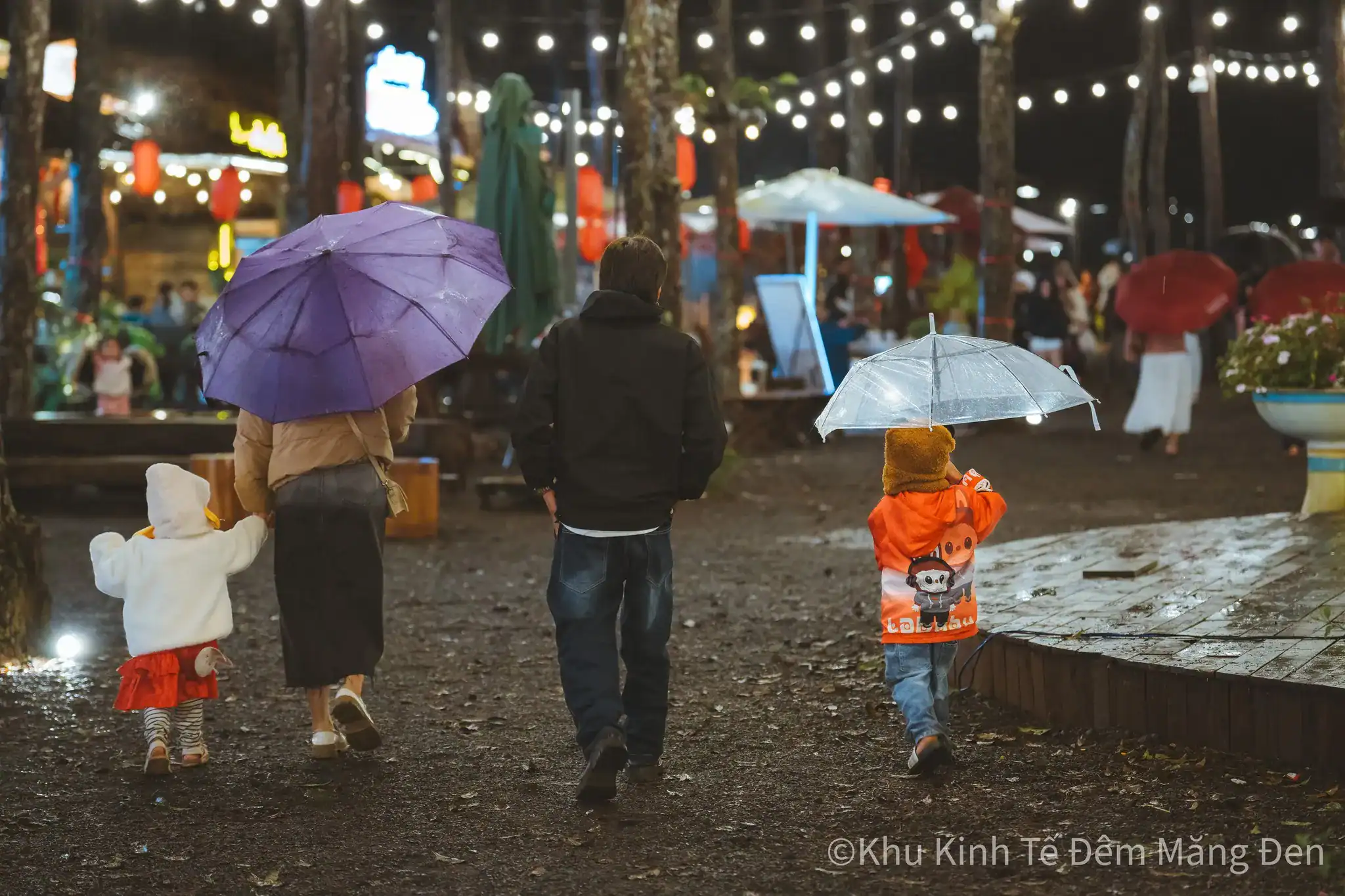 Chợ đêm Măng Đen giữa rừng thông