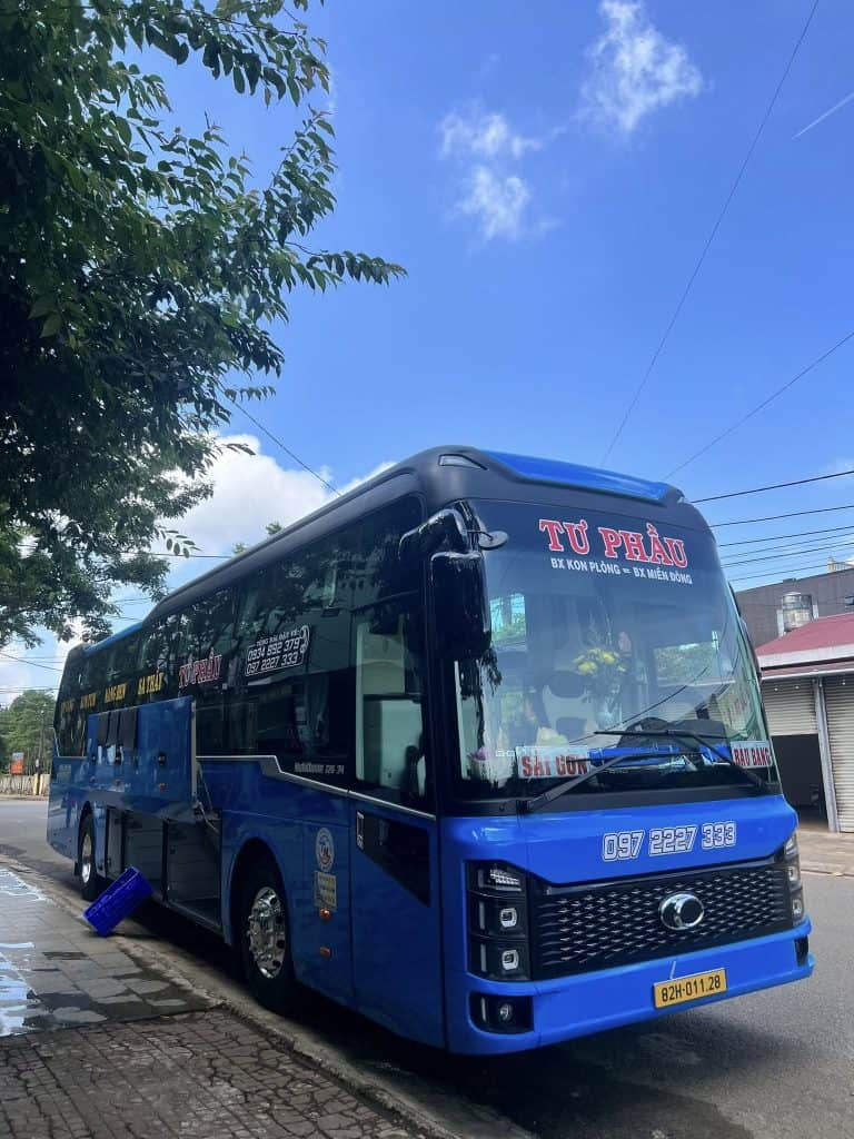 XE KHÁCH TP.HCM ĐI MĂNG ĐEN 4 xe Sai Gon đi Măng Đen xe tư phầu