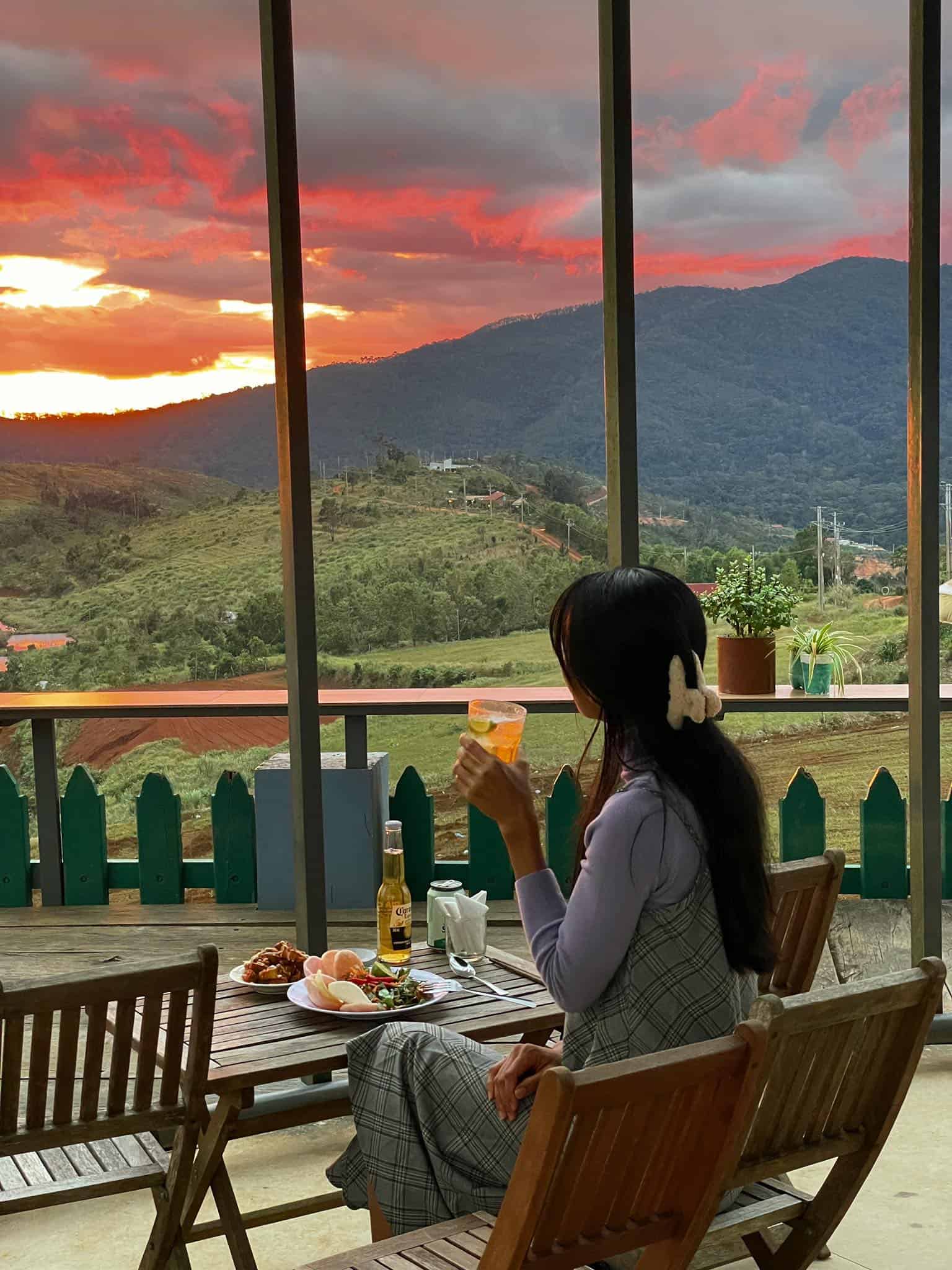 homestay Mang Den săn hoàng hôn