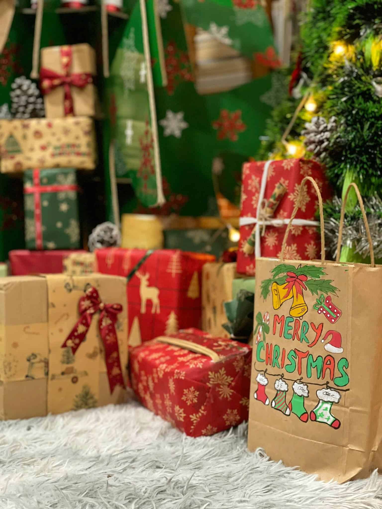 homestay Mang Den có trang trí noel