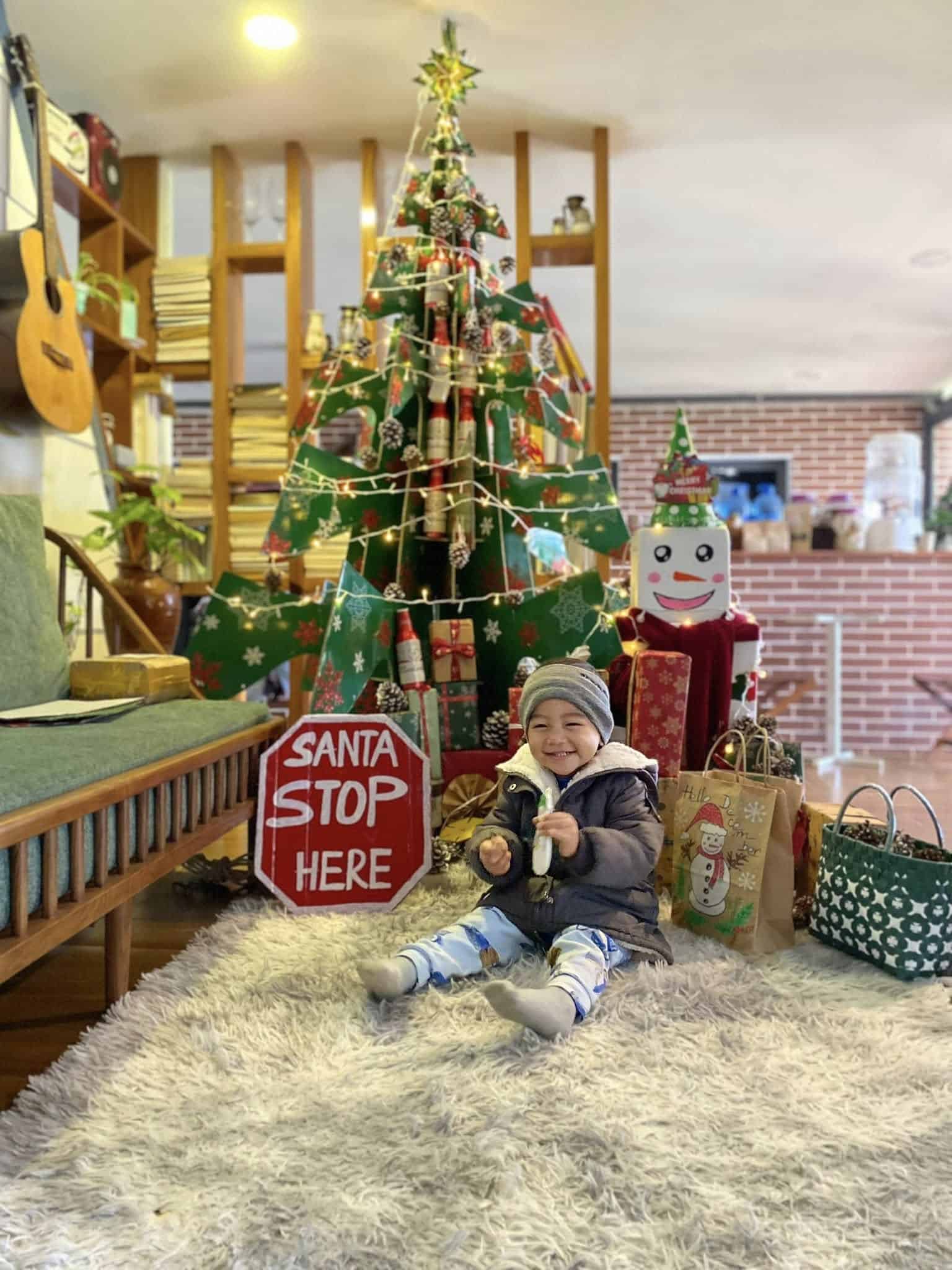 homestay Mang Den có khu vui chơi trẻ em