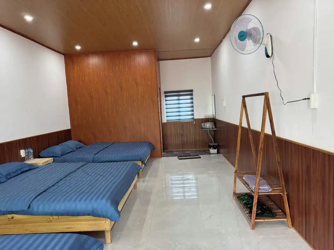homestay Mang Den phòng tập thể