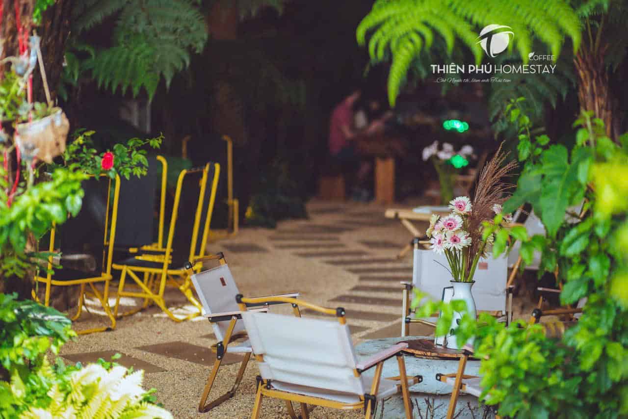 homestay Mang Den có cafe