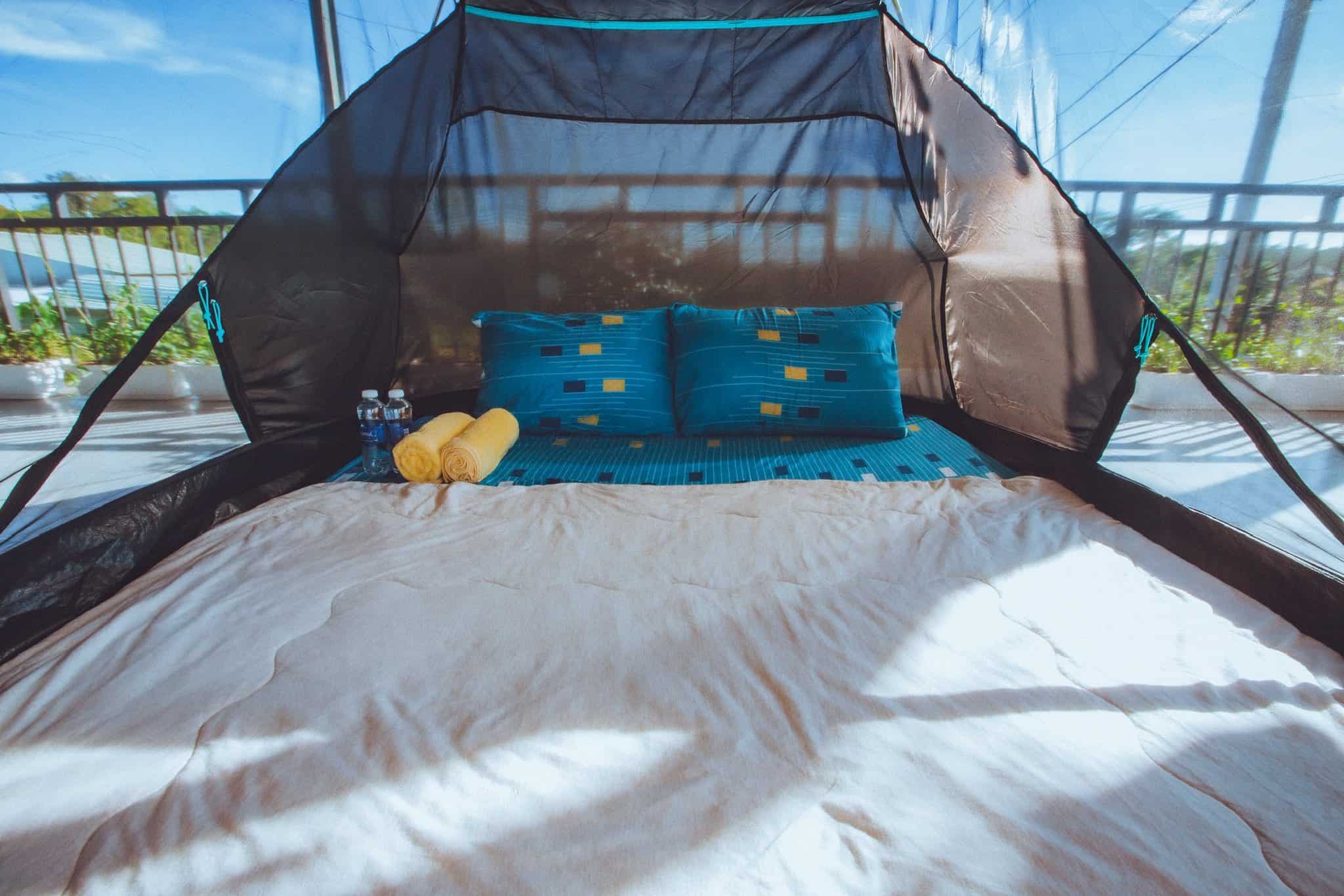 homestay Mang Den có lều