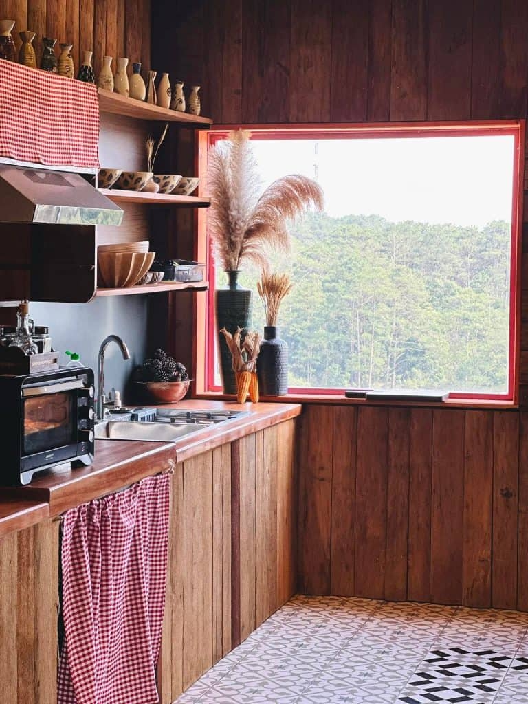 homestay Măng Đen view rừng