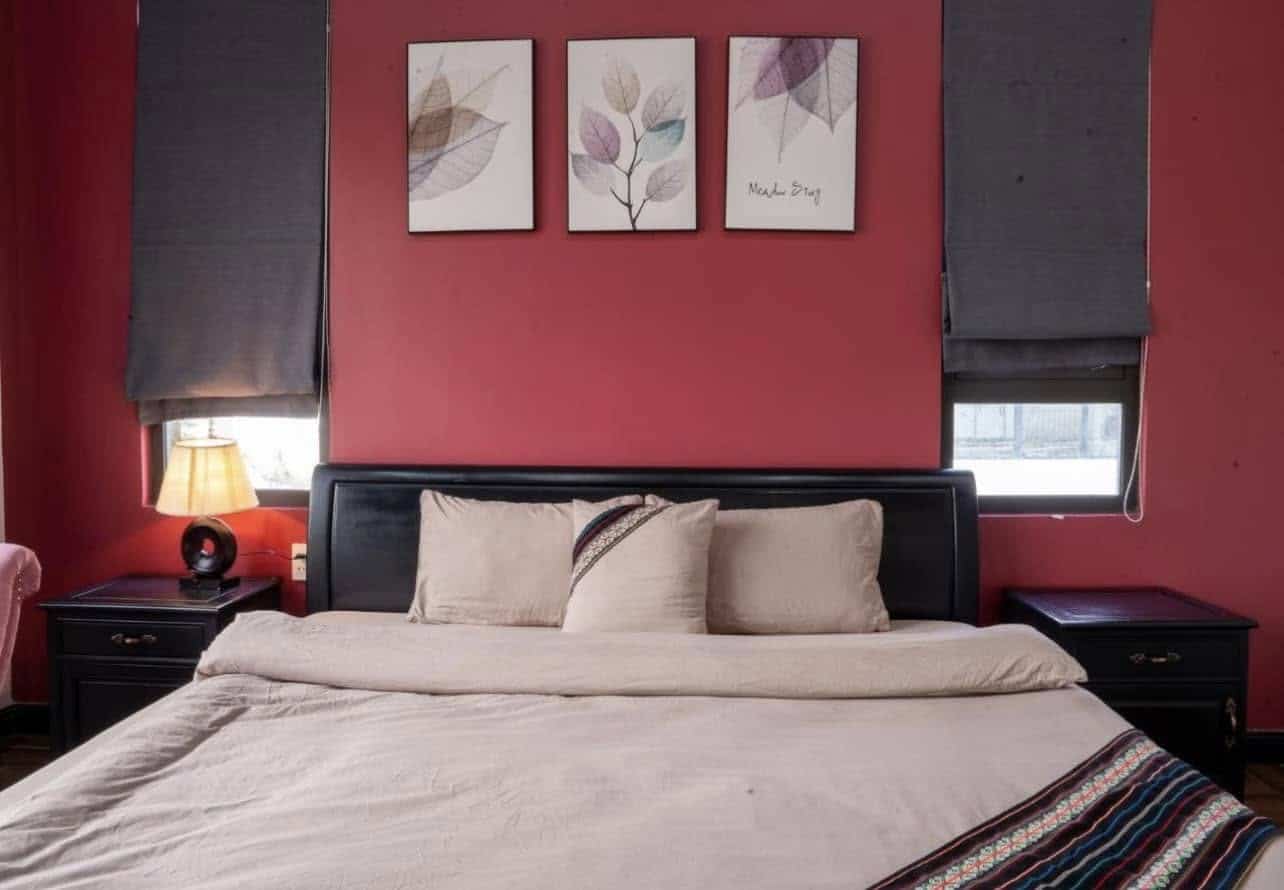 homestay mang den đầu giường ngủ đẳng cấp tại Eva Homestay