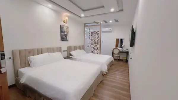 khách sạn măng đen giường đôi