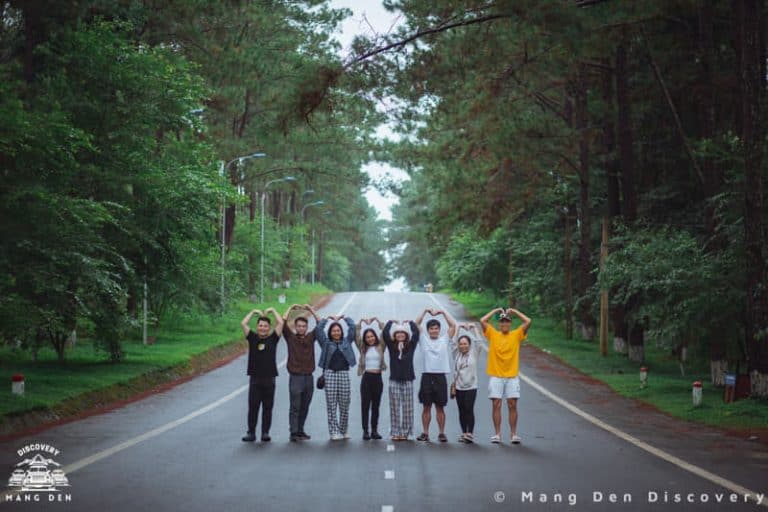 phương tiện đi Măng Đen đường thông