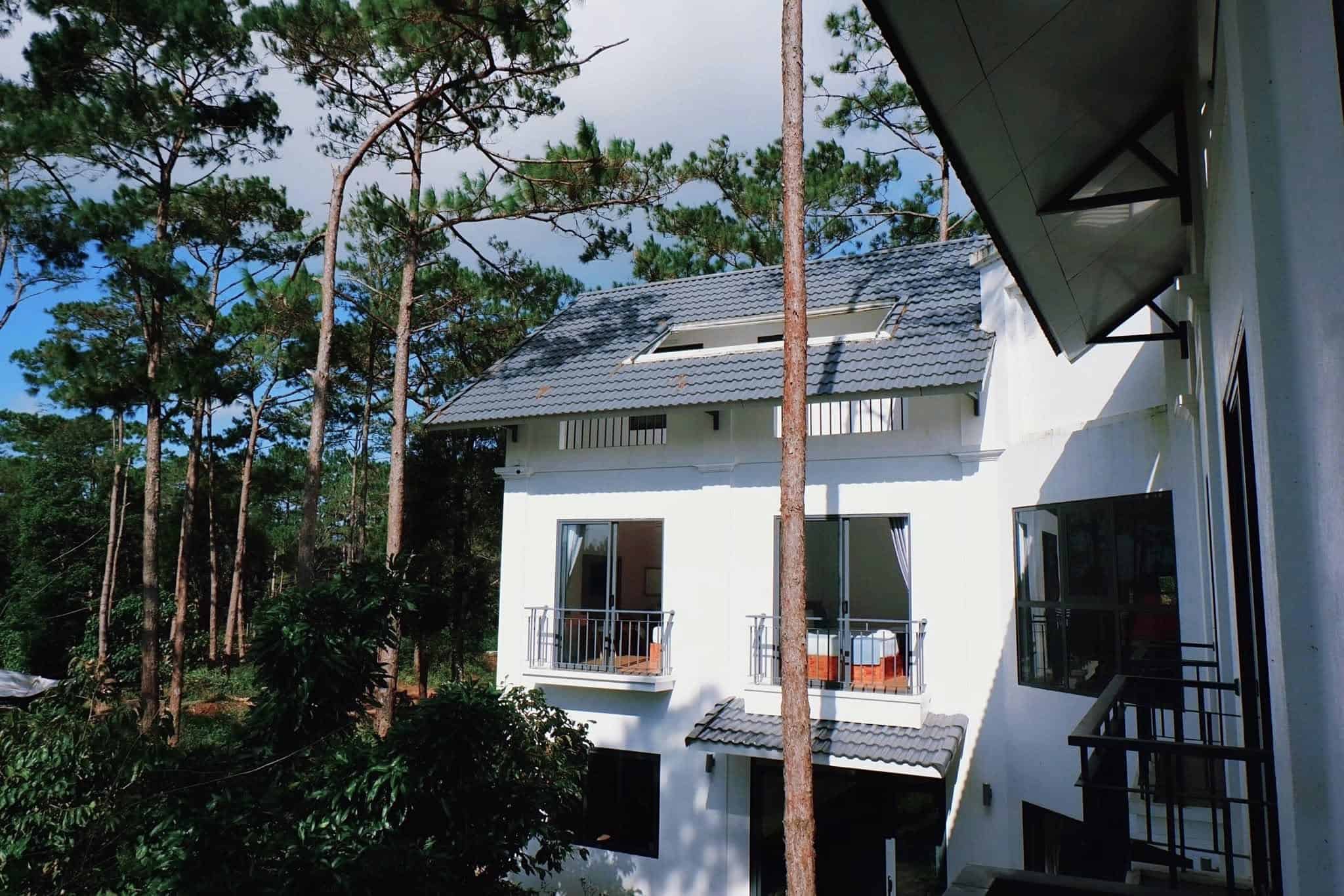 villa Mang Den góc nhìn phòng đẹp bên ngoài của Zephyrus Villa