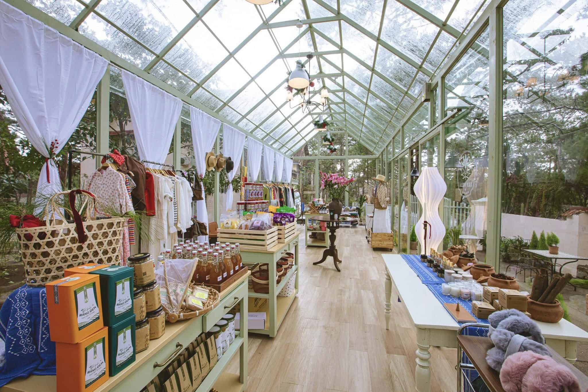 villa Mang Den quầy đặc sản