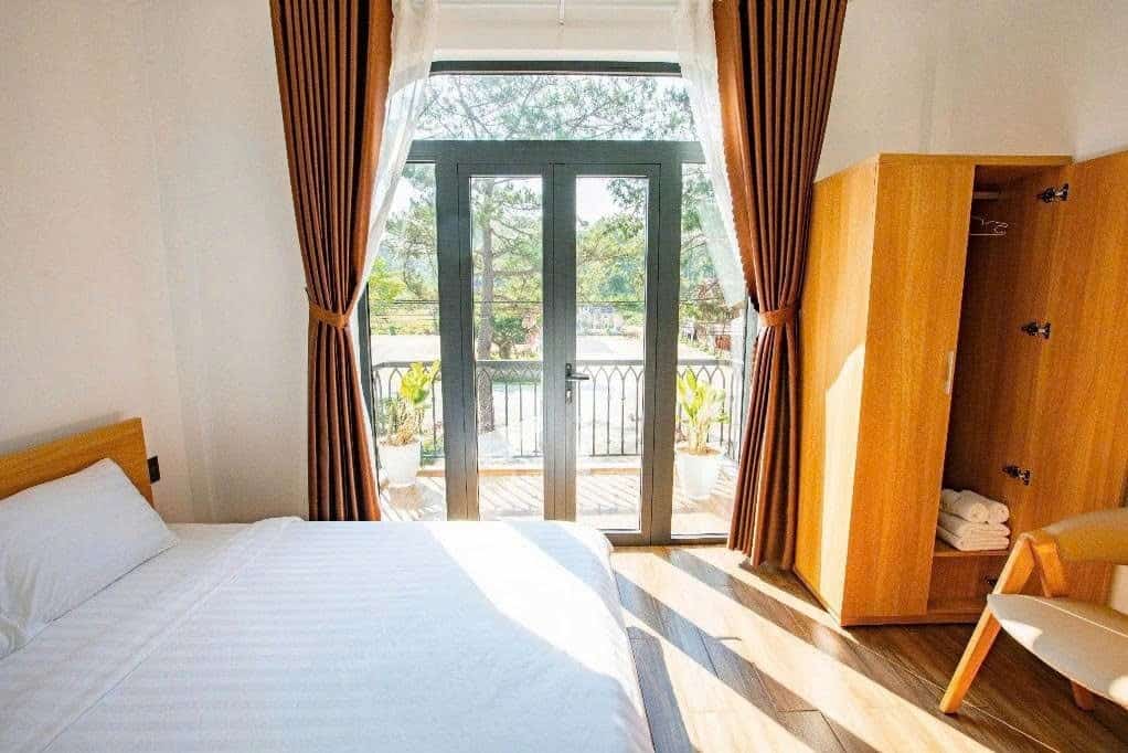 villa mang den phòng sạch sẽ