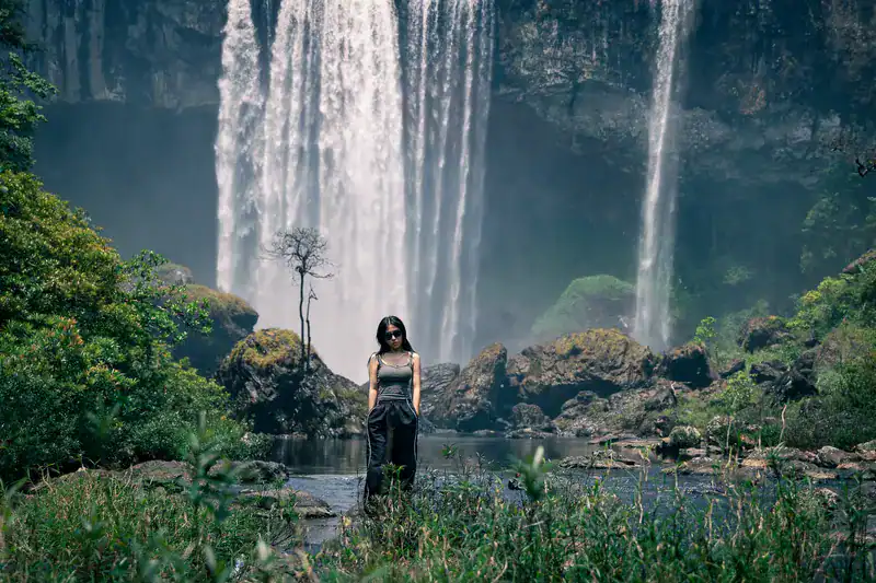 Cảnh đẹp thác K50