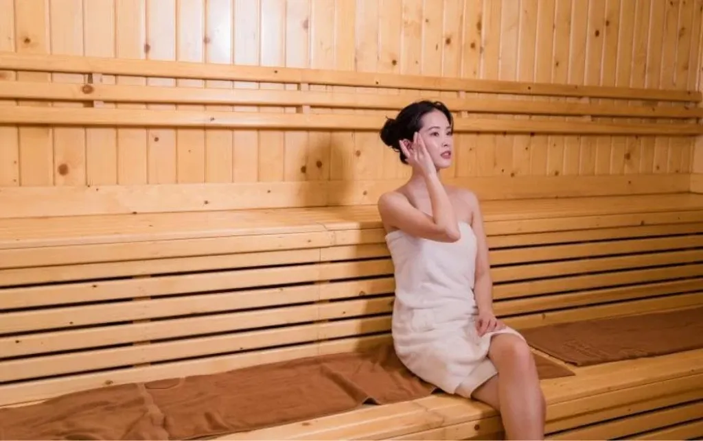 TỔNG HỢP TOÀN BỘ SPA MĂNG ĐEN: NƠI TRỊ LIỆU TÂM HỒN 5 Không gian xông hơi thư giãn dành cho khách tại spa Măng Đen