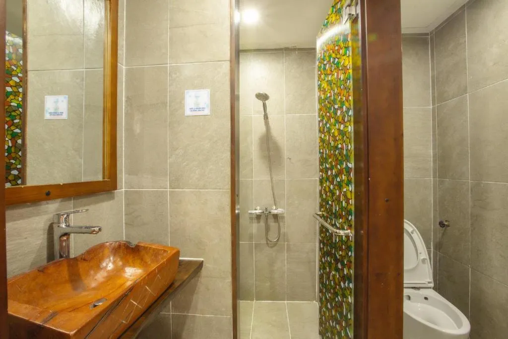 CASA VANILLA MĂNG ĐEN – CHỖ Ở ĐẸP TRÊN ĐƯỜNG NGUYỄN DU CHO NGƯỜI THÍCH Ở CHẬM, Ở YÊN 16 phòng tắm tại Casa Vanilla Măng Đen