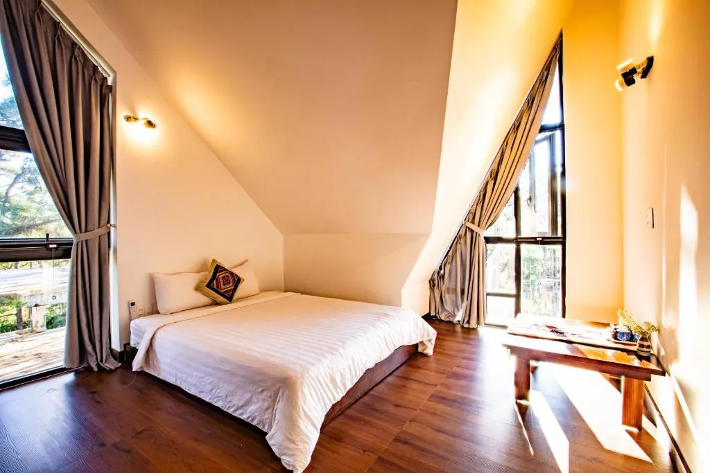 CASA VANILLA MĂNG ĐEN – CHỖ Ở ĐẸP TRÊN ĐƯỜNG NGUYỄN DU CHO NGƯỜI THÍCH Ở CHẬM, Ở YÊN 8 phòng nghỉ sáng và thoáng tại Casa Vanilla Măng Đen